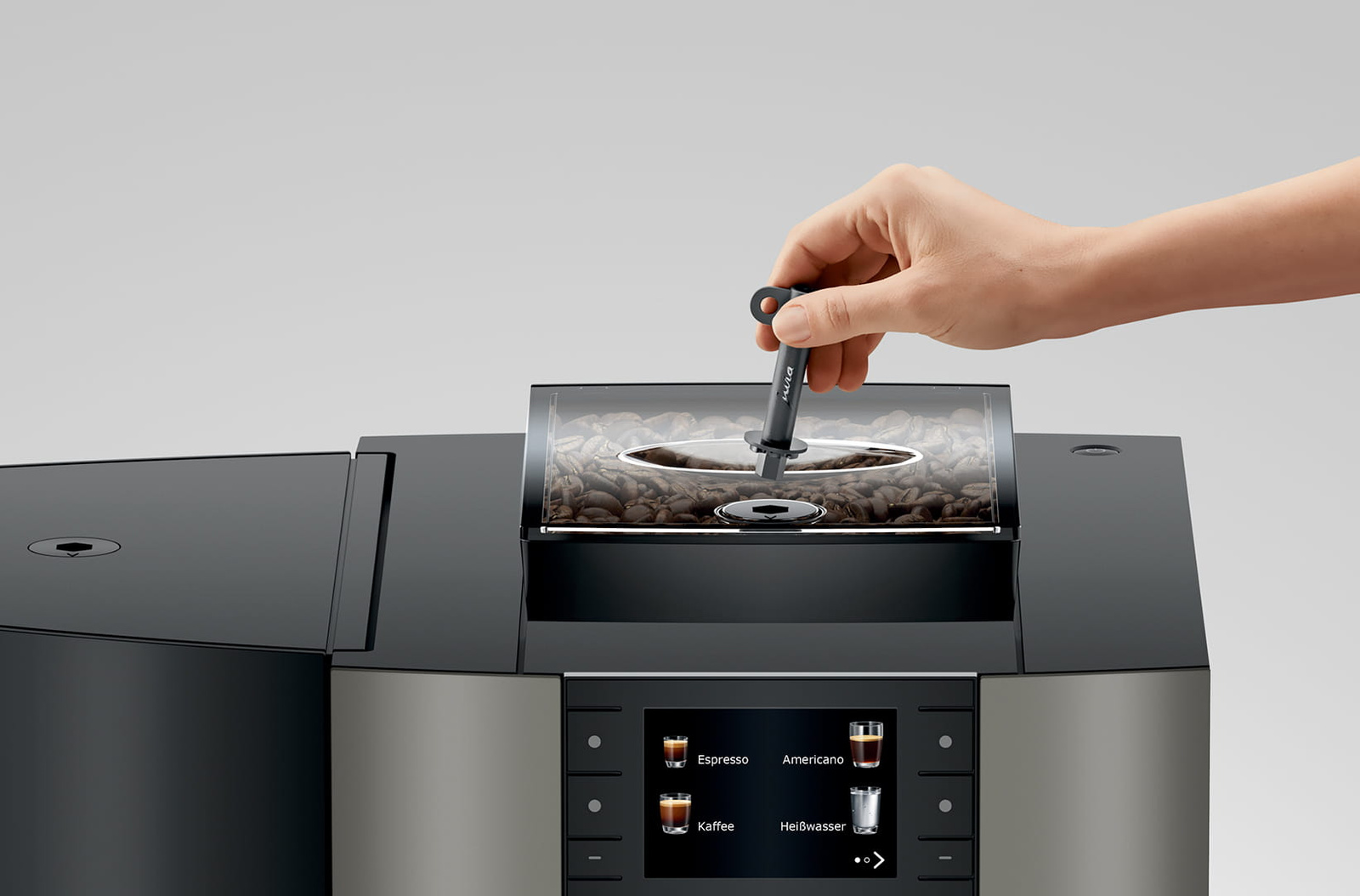 Machine à café automatique X4c Dark Inox (EA) | JURA 15626