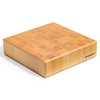 Billot de boucher en bois, 40x40 cm, épaisseur 10 cm | FORGAST FG12240