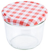 Bocaux avec couvercle, 230 ml, 7,5 cm, lot de 6 pièces | CONTACTO 2705/230