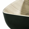 Bol FRIDA, mélamine, noir - beige, 16,5x16,5x5,5 cm, 850 ml | APS 84559