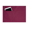 Tablier de cuisine Basic 75 x 90 cm avec poche et boucle bordeaux | KARLOWSKY BLS 5-4-pcs