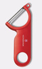 Éplucheur à pommes de terre avec embout pour retirer les yeux, rouge | VICTORINOX 7.6073
