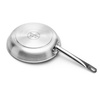 Poêle en acier satiné 28 cm | FORGAST FG02302
