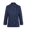 Veste de cuisine femme Larissa bleu marine | KARLOWSKY JF 3-10