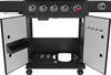 Grill à gaz 5+1 19 kW noir | YATO YG-20031