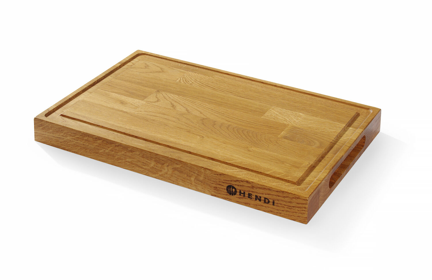 Planche de service en chêne 420x280x(H)40mm | HENDI 505489