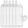 Distributeur pour sauces froides avec bouchon, transparent, lot de 6 pièces, 260 ml | APS 93250