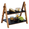Support en bois pour plateaux en ardoise SLATE | APS 958