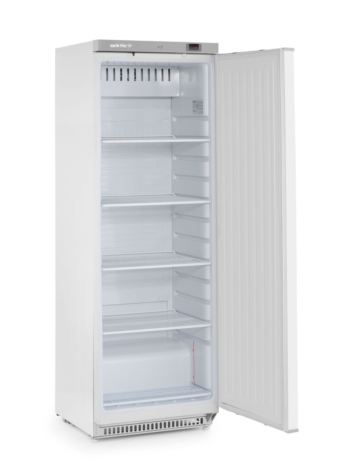 Armoire réfrigérée Budget Line 400 l, intérieur en matière plastique, 1 porte | HENDI 236031