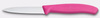 Couteau à légumes et à fruits Swiss Classic, lame dentelée, 8 cm, rose | VICTORINOX 6.7636.L115