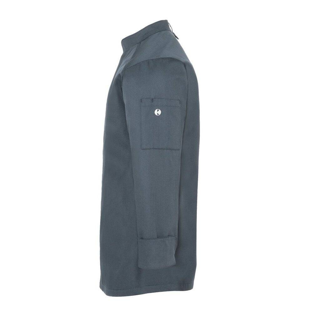 Veste de cuisinier homme Noah anthracite | KARLOWSKY JM 25-5