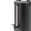 Chauffe-eau 17,5 l avec bac d'égouttage, noir, à double paroi | FORGAST FG05561
