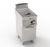 Friteuse à gaz monobac 13 l 11,5 kW avec base fermée | TECNOINOX 713130