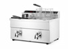 Friteuse à induction à 2 cuves Kitchen Line, 2x8 l, 2x3,5 kW, 230 V | HENDI 215029