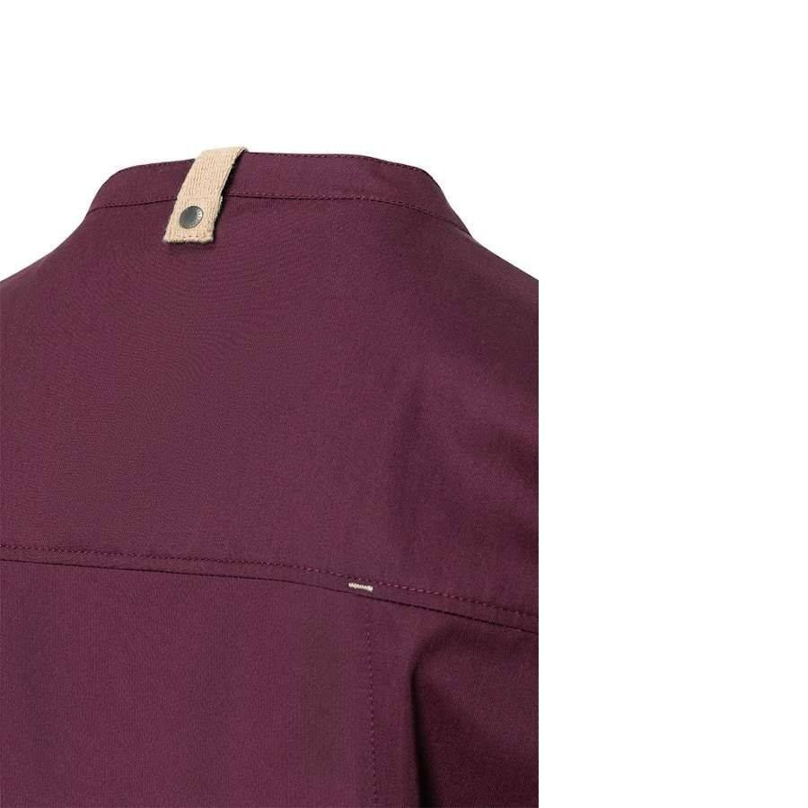 Veste de cuisine Green-Generation aubergine homme | KARLOWSKY JM 35-39