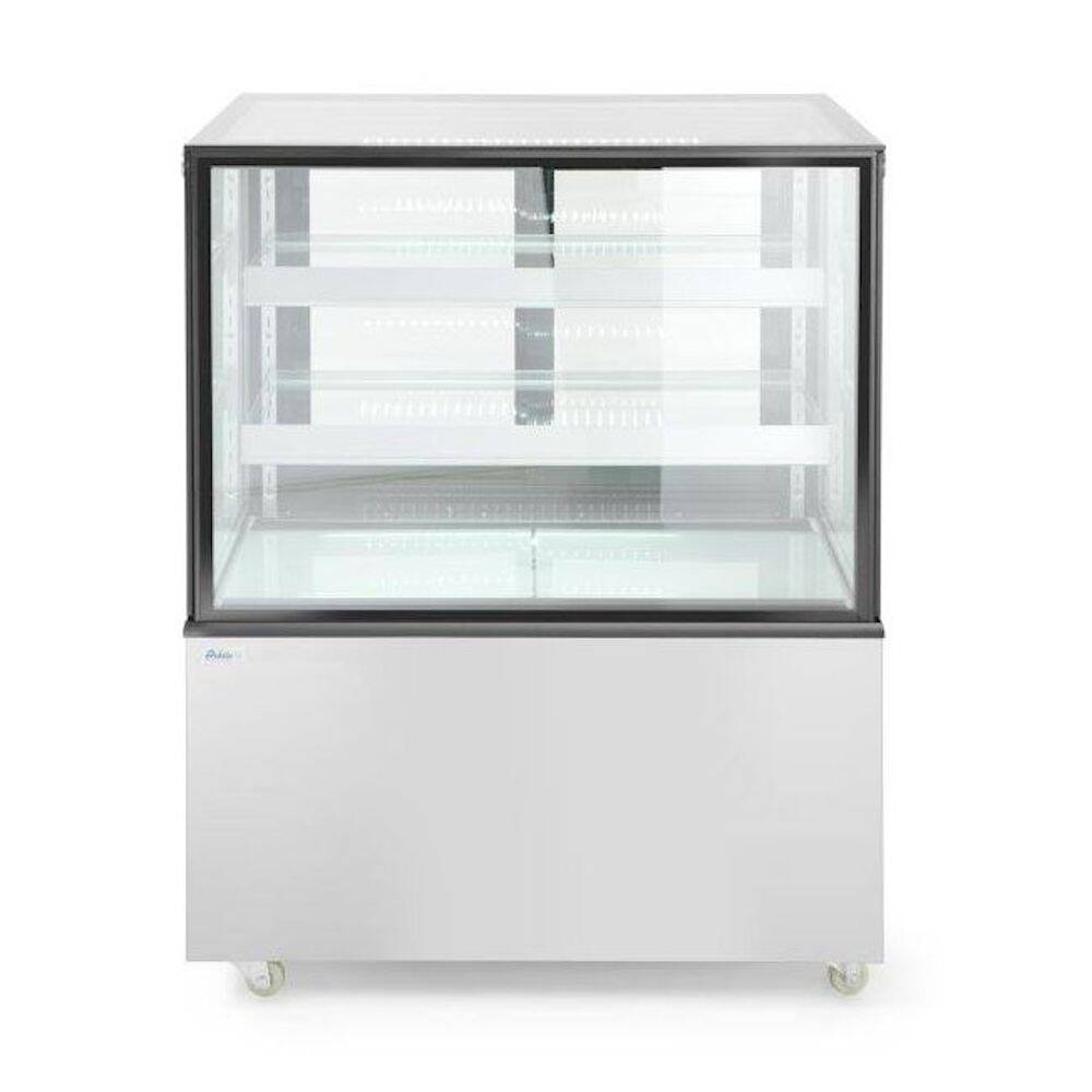 Vitrine réfrigérée 2 étagères 610 l, LED, refroidissement dynamique | HENDI 233467
