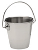 Seau de service SNACKHOLDER, acier inoxydable, 7x6,5 cm, 150 ml | APS 40630