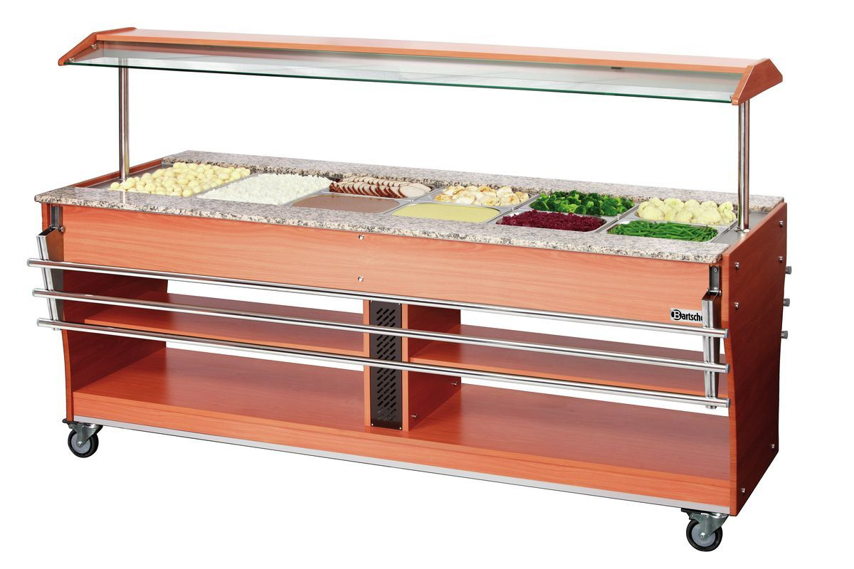 Étagère pour plateaux pour chariots de buffet 6x 1/1 GN, 1 pce | BARTSCHER 125504
