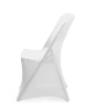 Housse pour chaise de traiteur, blanche, 54x44x84 cm | HENDI 816363