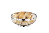 Corbeille à pain ou à fruits, BASIC, ronde, beige clair, 25x7 cm | APS 30285