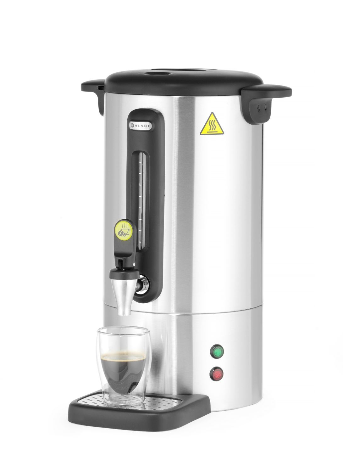 Cafetière à café Concept Line, acier inoxydable, 7 l, 1,65 kW | HENDI 211434