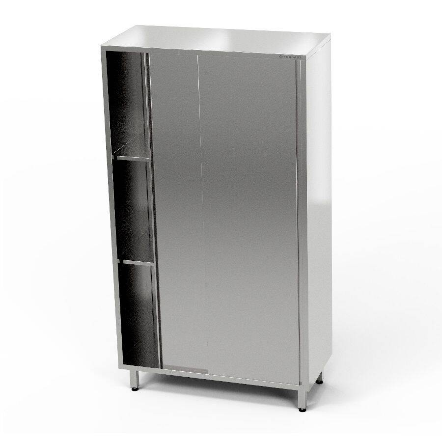 Armoire de stockage en acier inoxydable 80x50x180 cm | FORGAST