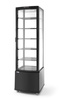 Vitrine réfrigérée 280 L, noire, LED, système de refroidissement dynamique | ARKTIC 233290