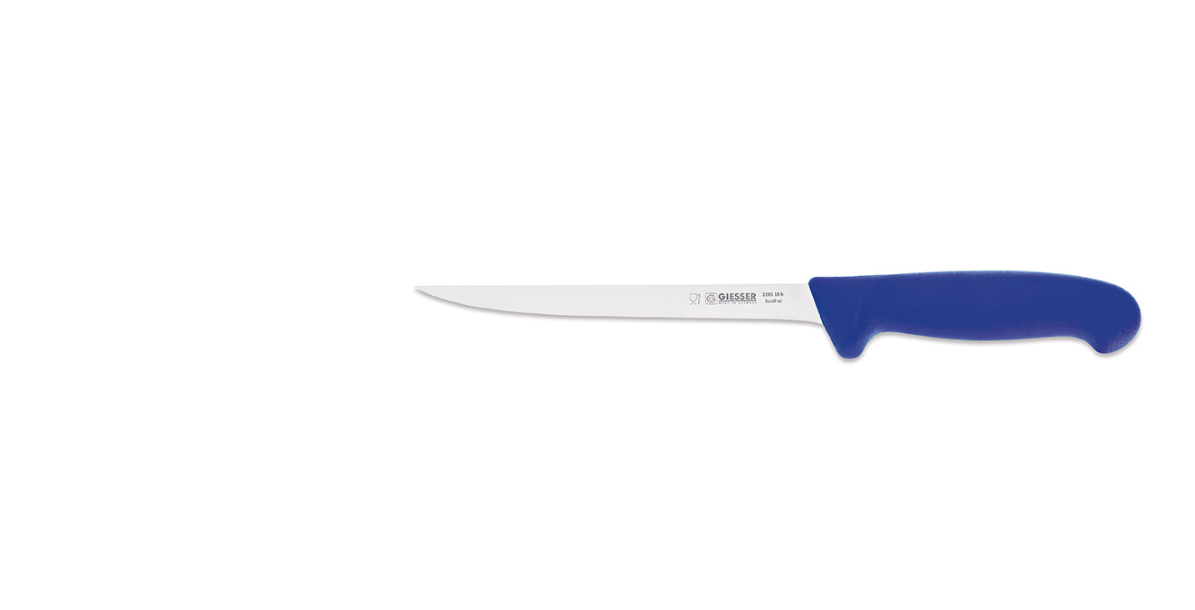 Couteau à fileter - 18 cm, bleu | GIESSER MESSER 2285 18 b