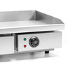 Plaque de grill électrique, lisse, 50x35 cm, 3 kW | FORGAST FG09103