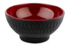 Bol ASIA PLUS, mélamine, noir et rouge, 9,5x4,5 cm, 130 ml | APS 15417