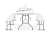 Table de catering pliable | HENDI 810910