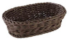 Panier en polypropylène PROFI LINE, ovale, marron, 19x12x6 cm | APS 50627