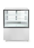 Vitrine réfrigérée 2 étagères 300 L, acier inoxydable, LED, 0-6°C | ARKTIC 233337