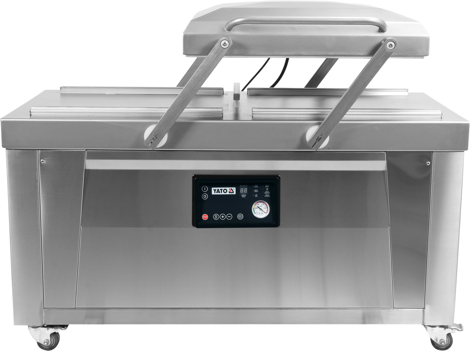 Machine d’emballage sous vide mobile à 2 chambres 45x60 cm | YATO YG-09307