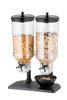 Distributeur de céréales, double Duo FRESH & EASY, 2x4,5 l | APS 11841