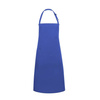 Tablier de cuisine Basic 75 x 90 cm avec poche et boucle bleu | KARLOWSKY BLS 5-6-pièces