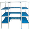 Étagère de liaison à 5 tablettes prof. 40 cm 5P-74+20UM | ALUSHELF 40533