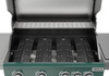 Grill à gaz ITAMI 4+1, 14,2 kW, vert | YATO YG-20035