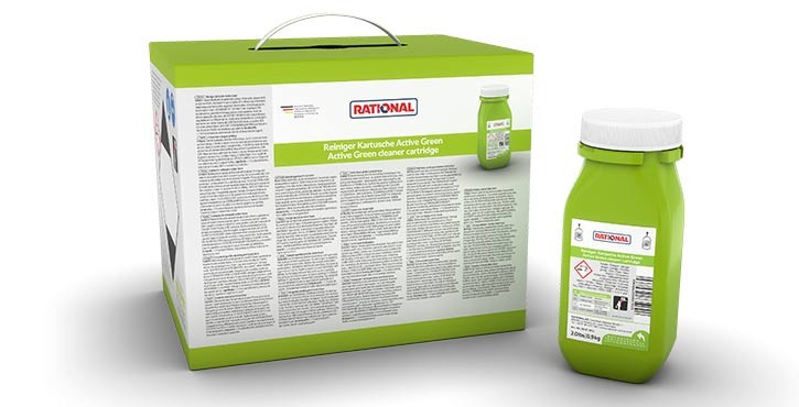 Réservoir avec agent de lavage Active Green pour iCombi Pro avec option AutoDose | Rational 56.01.912