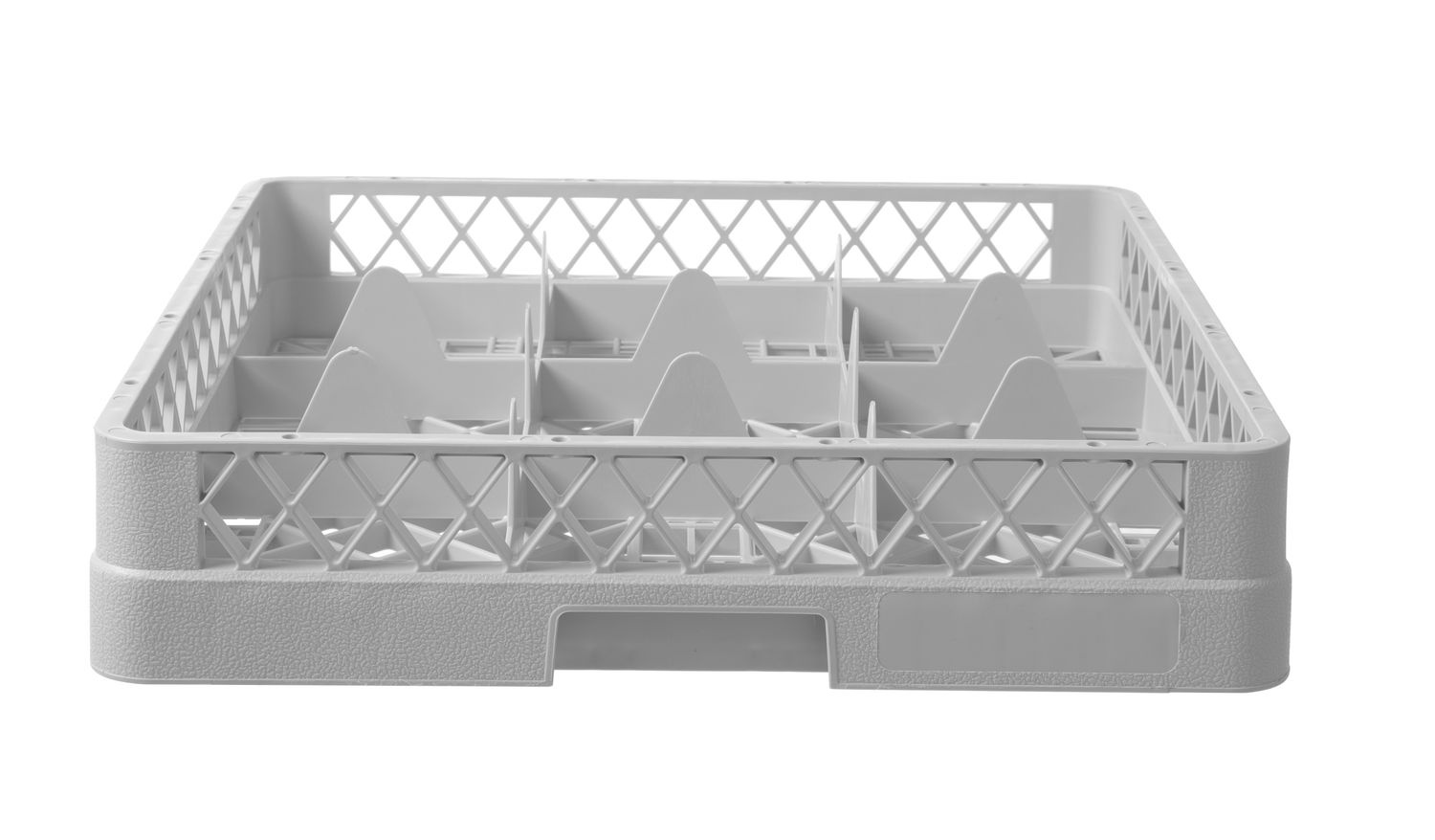 Panier pour verre 50x50 cm, 9 compartiments | HENDI 877050