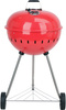 Grill à charbon, rond, Ø 54 cm, rouge | YATO YG-20304