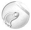 Disque pour tranches 5 mm FCC-5, 2 couteaux faucilles pour trancheurs Sammic | SAMMIC 1010404