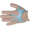 Sur-gant pour gant en acier, en caoutchouc, bleu, anti-coupure | CONTACTO 6539/099