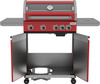Gril à gaz ITAMI 4+1, 14,2 kW, rouge | YATO YG-20034