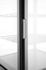 Vitrine réfrigérée 68 l noire, LED, refroidissement dynamique | HENDI 233238