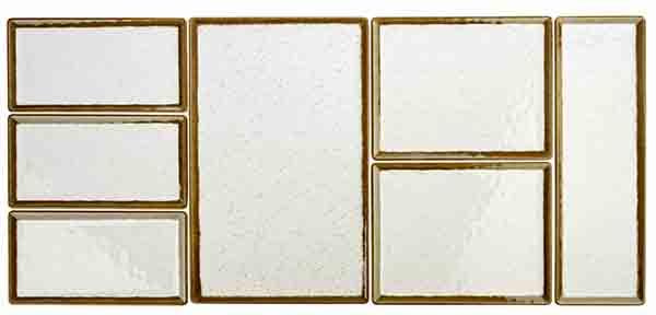 Plateau STONE ART, en mélamine, GN 2/4, 53x16,2x1,5 cm | APS 84522