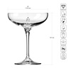 Verre XNO COUPETTE 240, 240 ml, lot de 6 pièces | KROSNO GLASS F57D492023001010