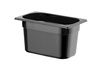 Bac GN 1/4 prof. 15 cm en polycarbonate noir | HENDI 862612