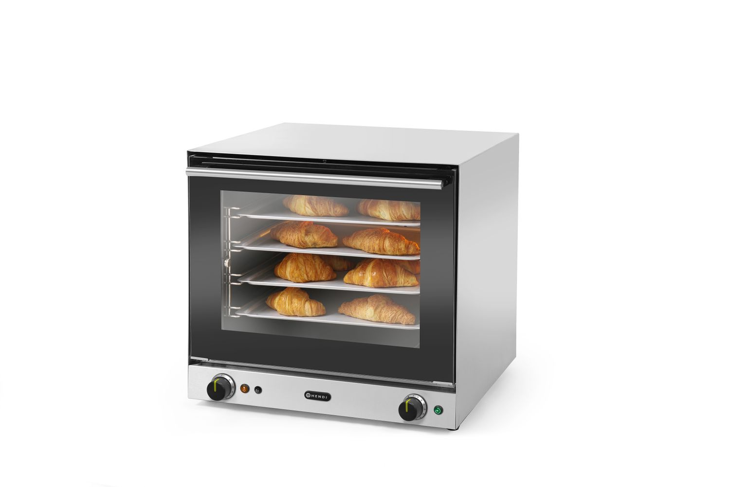 Four à convection avec humidification H90S, 4 plaques 43,8x31,5 cm, 2,67 kW | HENDI 227077