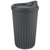 Gobelet réutilisable TO GO, haut, gris, 8.5x13.5 cm, 400 ml | APS 66912